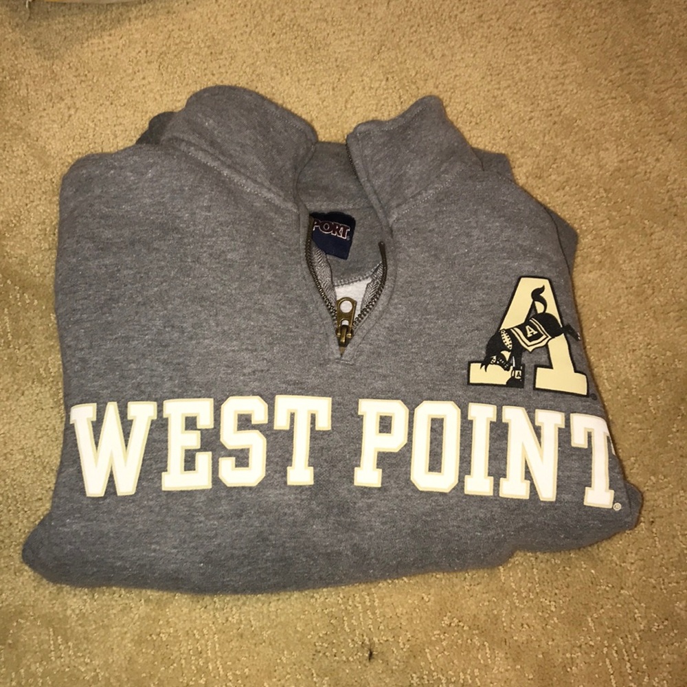 West Point quarter zip